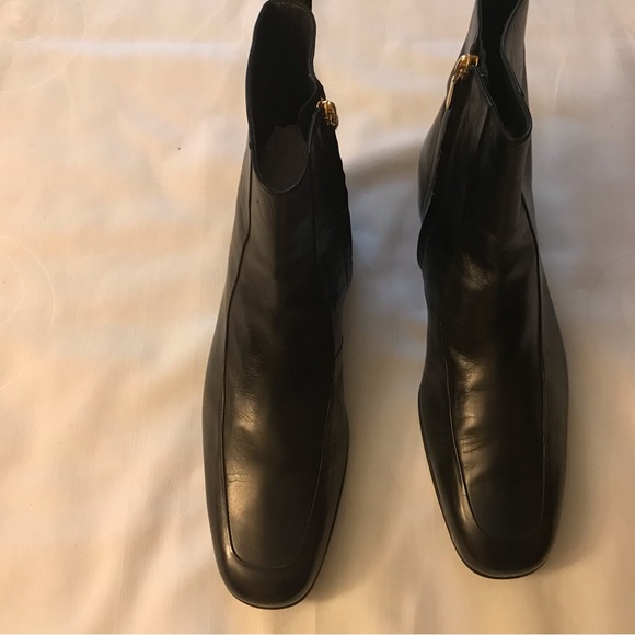 Bally Mens 100% Dress Black Boots - Picture 6 of 7